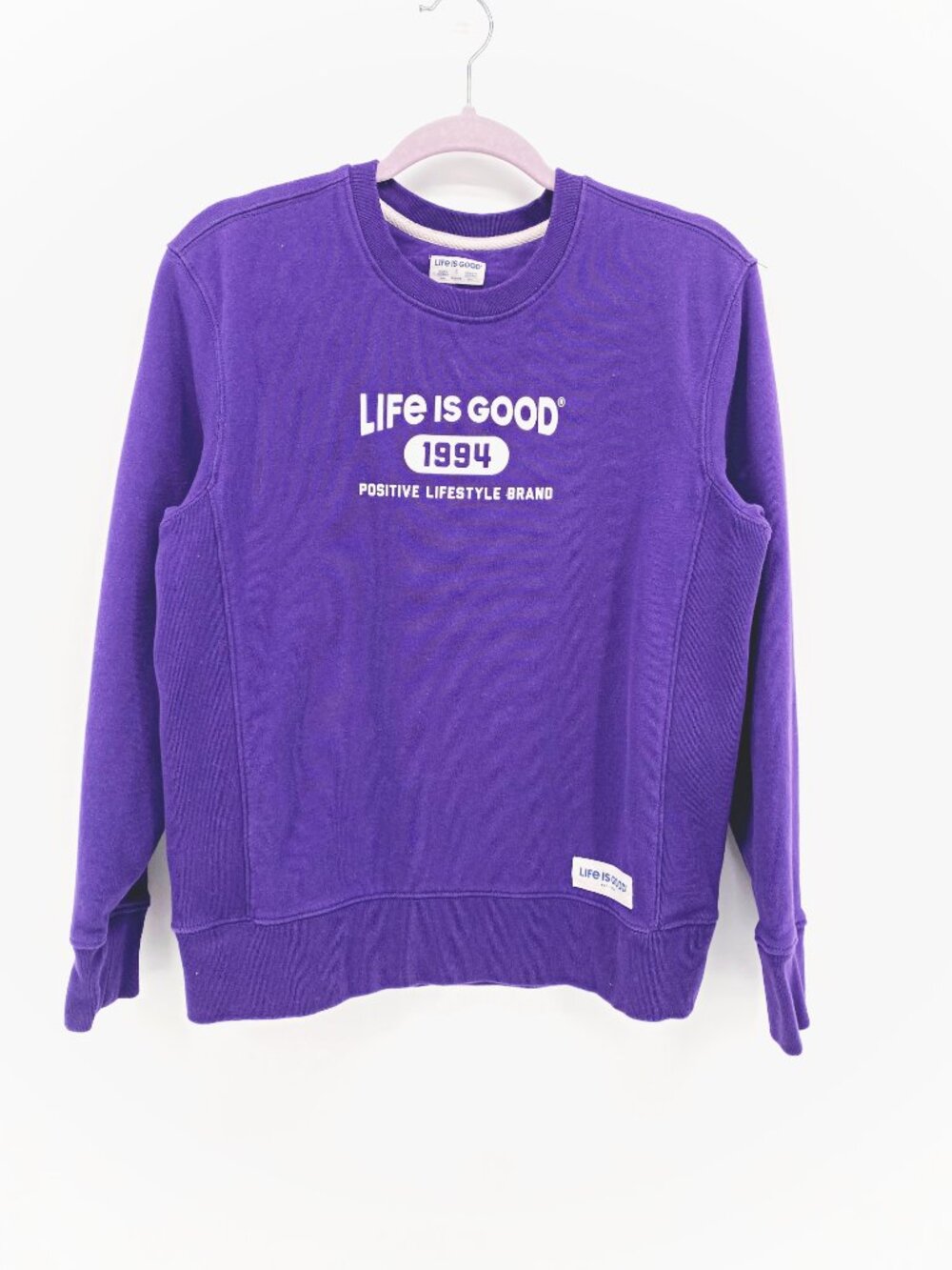 Life is Good Simply True Crew Sweatshirt